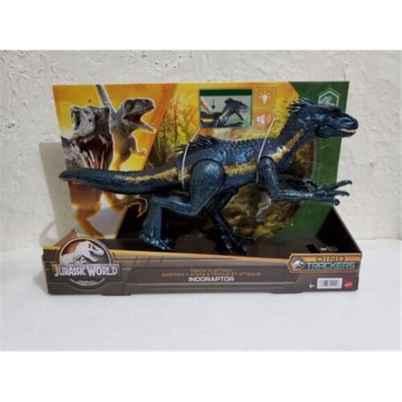 Jurassic World Dominion Track N Attack Indoraptor Action Figure Collection - Picture 4 of 4